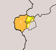 Extent of the Fala language.