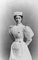 The Canadian nurse Georgina Pope in 1898.