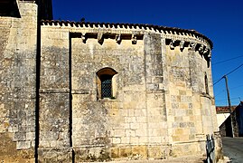 Chiesa di Givrezac Chevet a.JPG