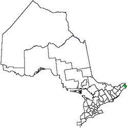 Glengarry located within Ontario