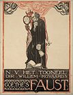 Poster for Goethe's Faust, (1918) by Richard Roland Holst