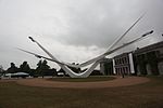 The BMW Central Display at the 2016 Goodwood Festival of Speed. Designed by Gerry Judah