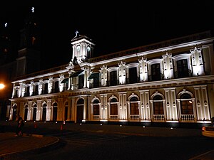 Government Palace of Colima at night.jpg