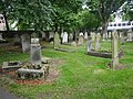 Graves outside the Church of St Margaret, Barking.