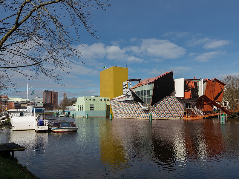 The Groninger Museum, Netherlands, by Alessandro Mendini  et al., (completed 1994)