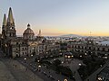 Cathedral of Guadalajara, Plaza de Armas, State Government Palace of Jalisco