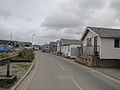 Marsh Road, Gurnard, Isle of Wight, on a grey day in October 2011.