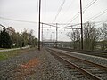 South view towards Halethorpe MARC Station