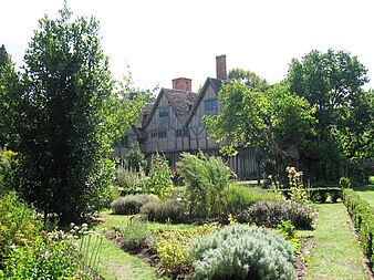 John and Susanna Hall's home Hall's Croft, in the garden of which most of the play is set. Hall's Croft, Stratford-upon-Avon2.jpg