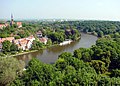 Halle (Saale) - Halle ve Saale Irmagi