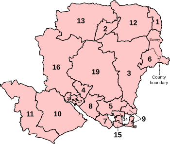 Constituencies in Hampshire (2024-present)