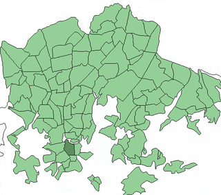 Kluuvi Helsinki Subdivision in Uusimaa, Finland