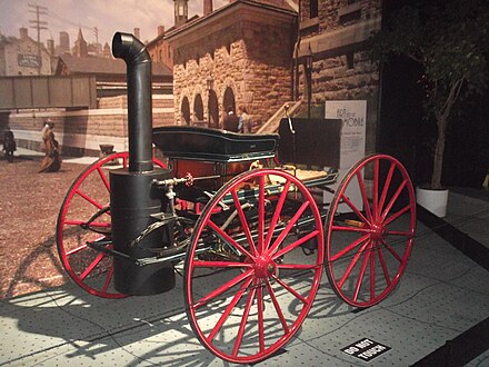 Taylor's Steam buggy of 1867