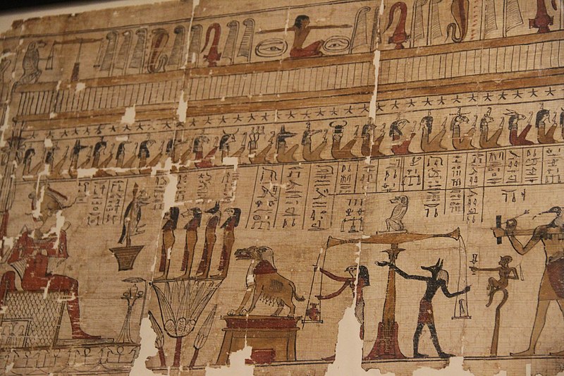 File:Hieroglyphic Papyrus Book of the Dead; Late Period, 2nd Cent. BC; from Thebes (28748663675).jpg