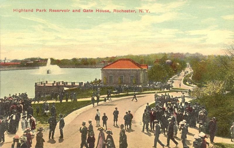 File:Highland Park Reservoir and Gate House, Rochester, NY.jpg