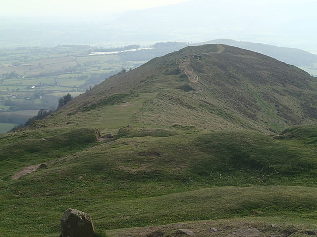 Hillfort on the summit of Skirrid Fawr
