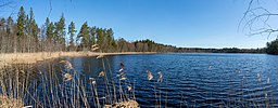 Sjön Hillingen - vy mot öster.