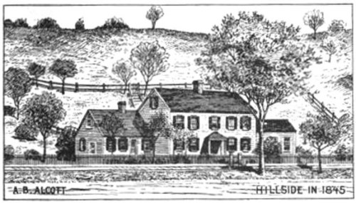 The Hillside in 1845