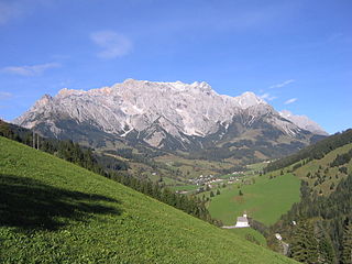 Berchtesgaden Alps mountain range of the Northern Limestone Alps