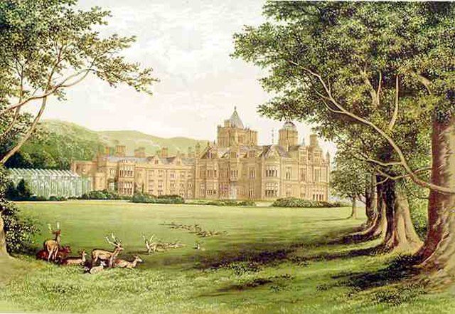 Holker Hall in 1880