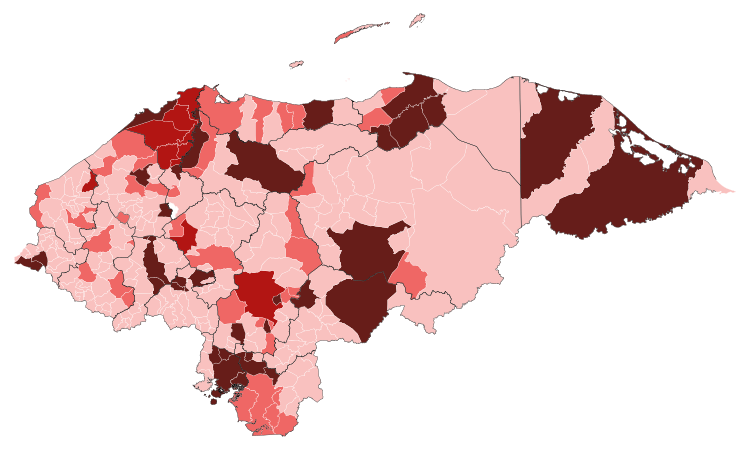 File:Honduras by zones of economic reopening on Jul 2020.svg