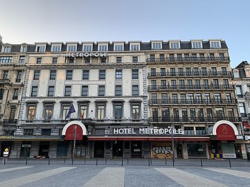 Hotel Métropole (Trappeniers, 1872–1874 and Chambon, 1895)