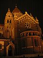 Szeged dome at night 3