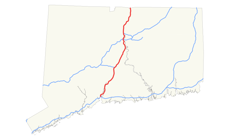 File:I-91 (CT) map.svg