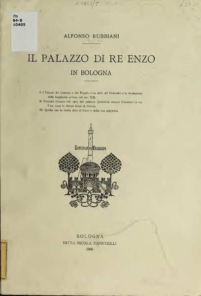 File:Il palazzo di Re Enzo in Bologna (IA ilpalazzodireenz00rubb).pdf