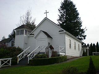<span class="mw-page-title-main">Steilacoom Catholic Church</span> Historic church in Washington, United States