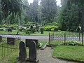 Le grand cimetière de Kuopio.