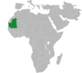 Miniatuur voor Bestand:Israel-Mauritania locator.png