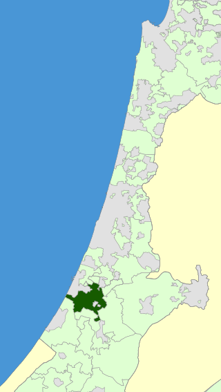 <span class="mw-page-title-main">Be'er Tuvia Regional Council</span> Regional council in South, Israel