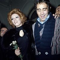 Iva Zanicchi e Walter Chiari, 1974