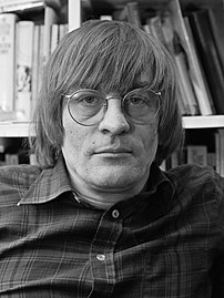 J. Bernlef, winnaar van de eerste AKO-literatuurprijs in 1987. Foto: Rob Bogaerts, 1979, Nationaal Archief.