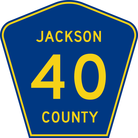 File:Jackson County Route 40 AR.svg