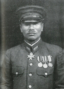 Japanese Colonel Kiyonao Ichiki, commander of the 28th Infantry Regiment JapaneseColIchiki.gif