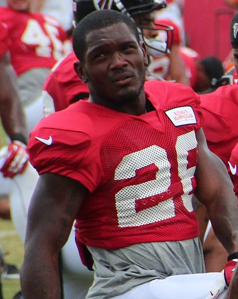 Arenas with the Atlanta Falcons in 2014