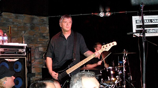 Jean-Jacques Burnel performing with the Stranglers - Chicago 2013