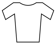 A kép leírása Jersey white.svg.