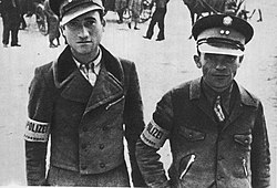Židovská policie v ghettu Węgrów