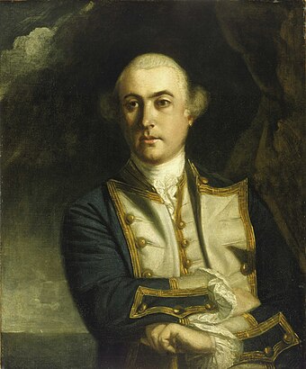 British Royal Naval Captain John Byron