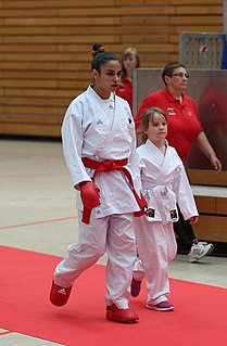 Leïla Heurtault French karateka