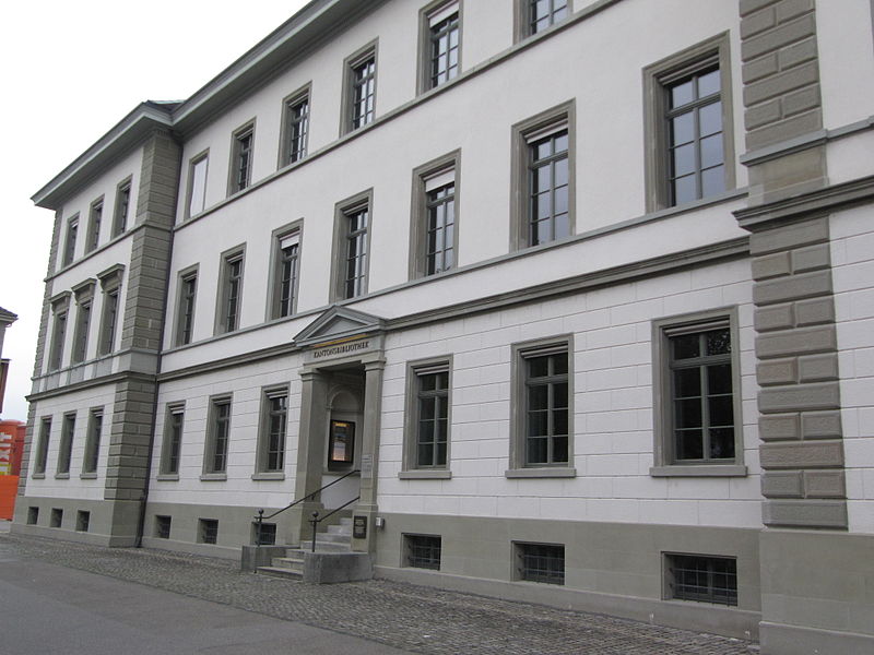 File:Kantonsbibliothek Thurgau (Gebäude) Promenadenstrasse 12, Frauenfeld - view 1.JPG