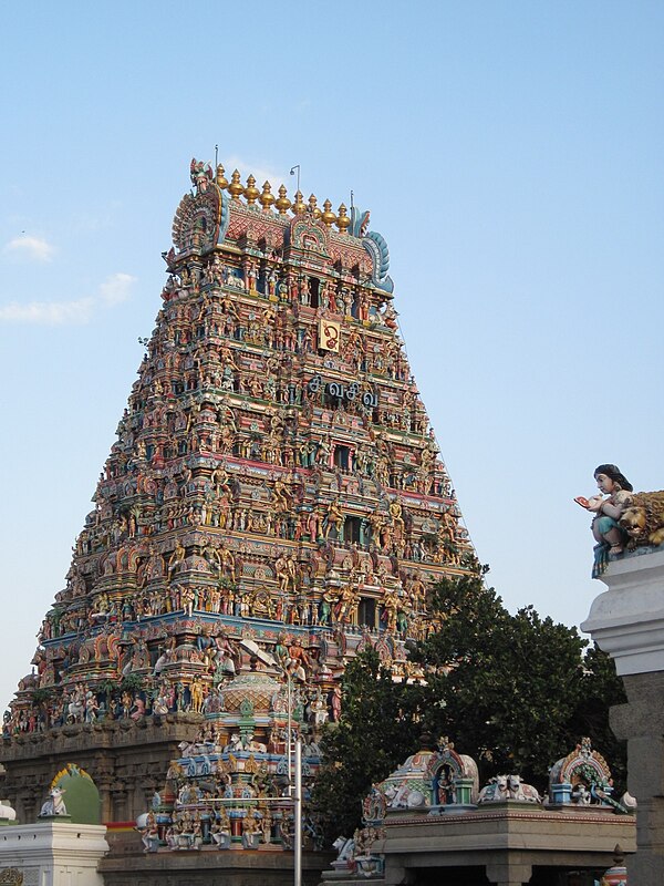 Image: Kapaleeswarar Temple, Mylapore, Chennai