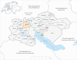 Uetendorf – Mappa