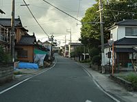 木山横町通り、2012年撮影