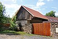 Čeština: Památkově chráněná stodola u domu čp. 12 v Krasovicích, části obce Kondrac English: Protected barn in Krasovice, part of Kondrac, Czech Republic.