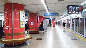 Pier op de Bundang-lijn