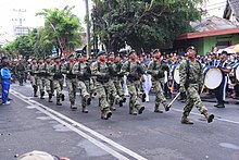 Kostrad 6th Raider Mechanized Infantry Brigade on a parade in Sukoharjo City, 2019 Kostrad 6th Raider Mechanized Infantry Brigade on a parade, 2019.jpg
